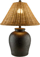 Mistelbach Straw Table Lamp