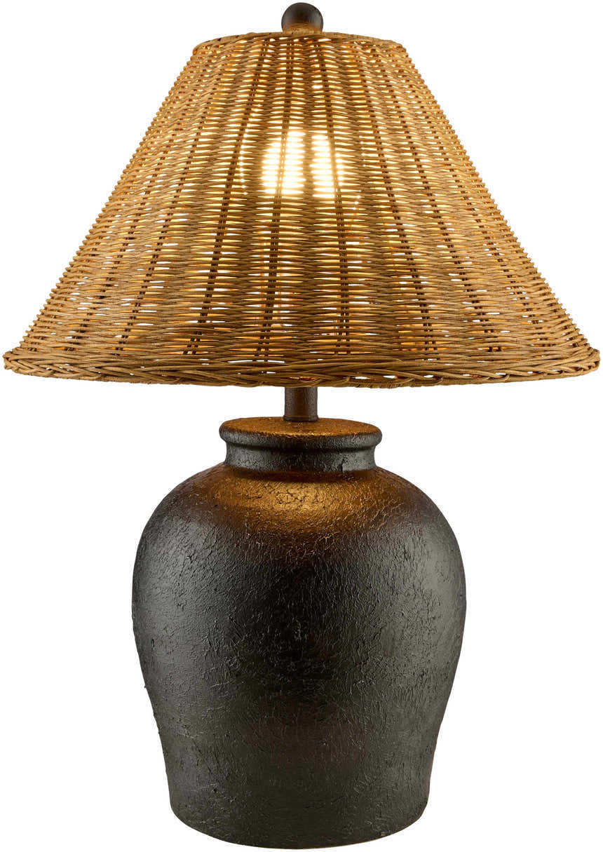 Mistelbach Straw Table Lamp