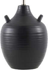 Marostica Black & Cream Ceramic Table Lamp