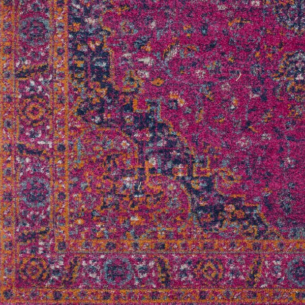 Sample Milliken Magenta Area Rug