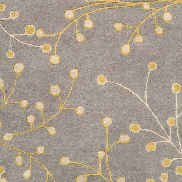 Sample Elsu Mustard Wool Area Rug