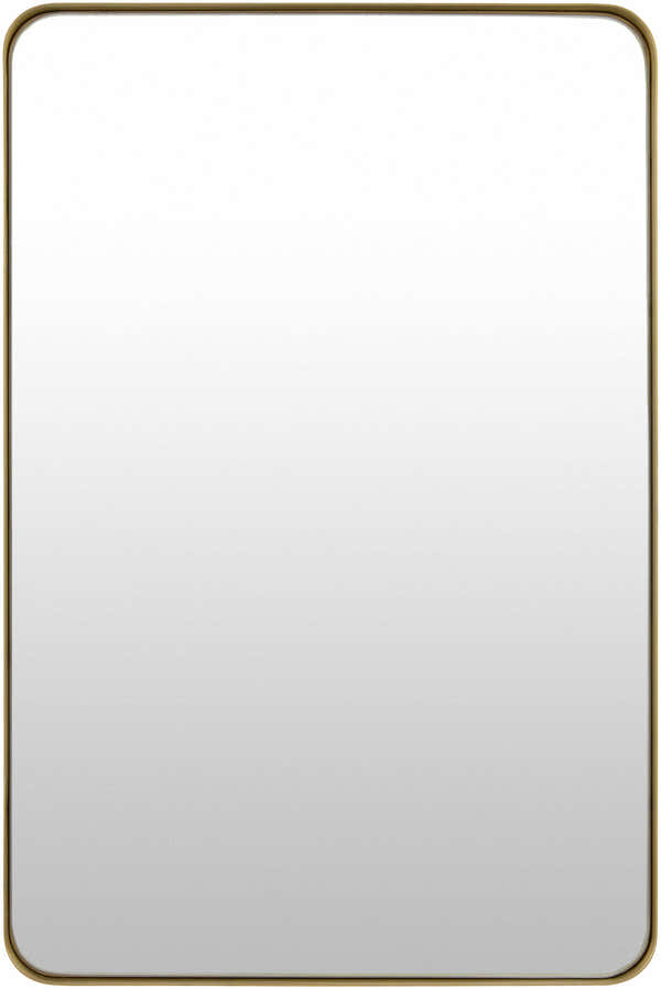 Tubii Gold Mirror with Iron Base