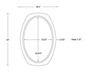 Madremanya Accent Mirror