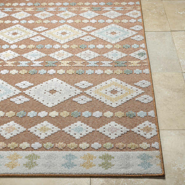 Sample Metta Rust Area Rug - Clearance