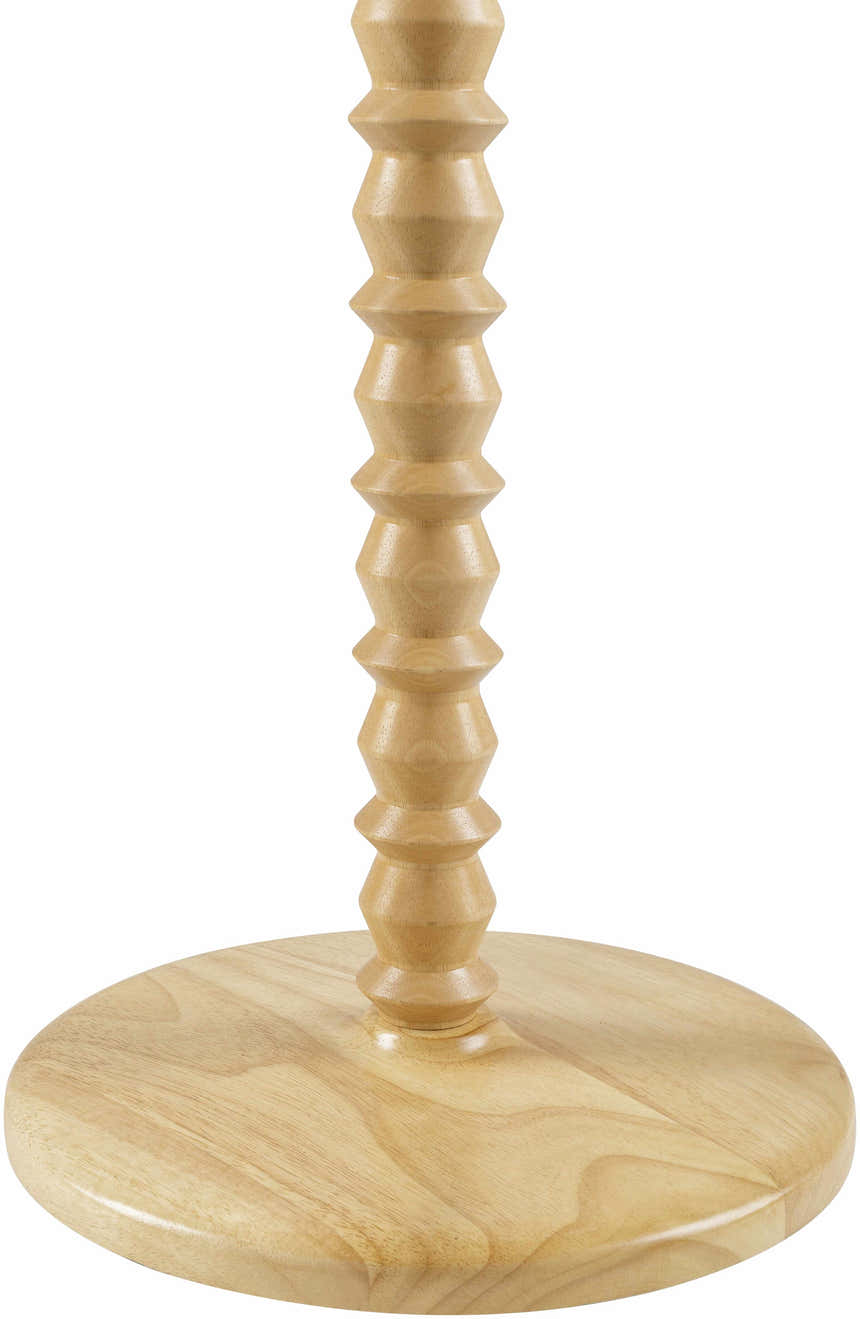 Motozintla Cream Wood Floor Lamp