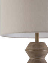 Matozinhos Dark Brown Floor Lamp