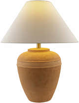 Mascaraque Brick Red Table Lamp