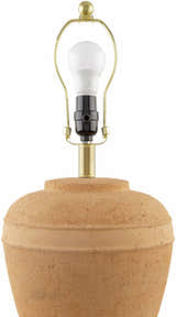 Mascaraque Brick Red Table Lamp