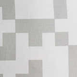 Narborough Gray Pixel Pattern Accent Pillow - Clearance