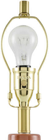 Nassandres Red Table Lamp