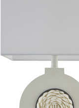 Novodvinsk White Table Lamp