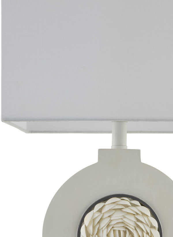 Novodvinsk White Table Lamp