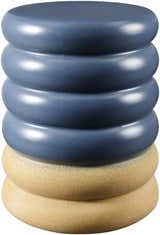 Pianopoli Blue Outdoor End Table