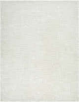 Close-up of the ivory Pabla Cream Area Rug, showing its subtle woven texture and farmhouse style. Design-Rectangle-710102