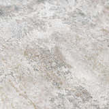 Close-up of Pialba Thick Luxe Abstract Smokey Rug. Soft texture with shades of white, gray, taupe, and sage. Texture