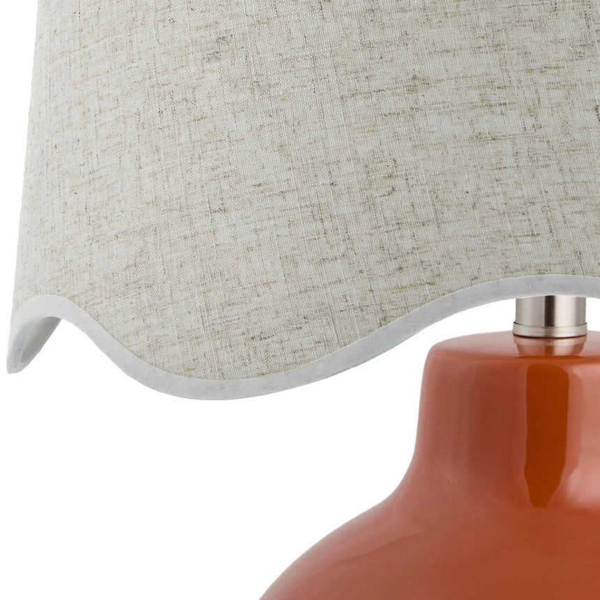 Pojezerje Red & Wheat Table Lamp