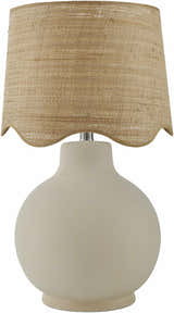 Pojezerje Cream Table Lamp
