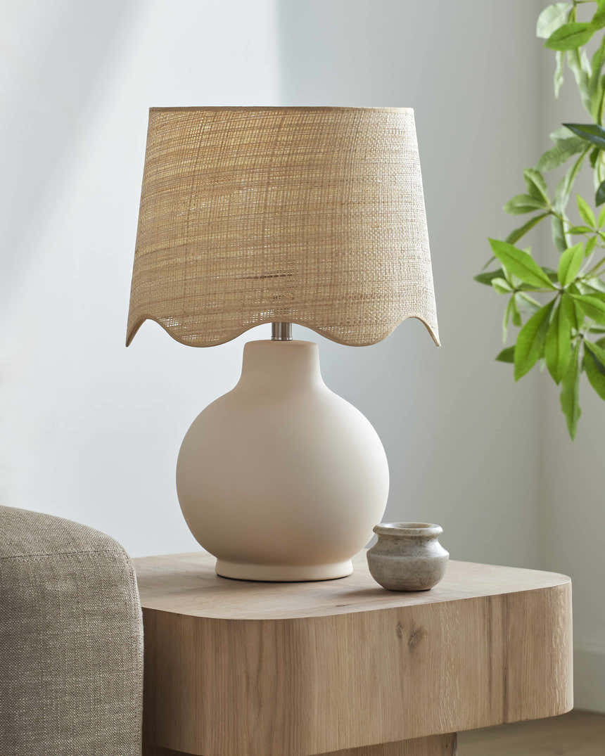 Pojezerje Cream Table Lamp