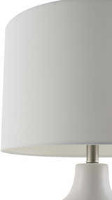 Pamanukan White Table Lamp