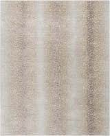 Close-up of the Pointblank Tan Leopard Print Rug, showcasing its gray, ivory, and tan animal print design. Design-Rectangle-71010