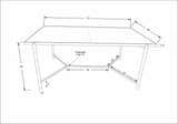 Puschwitz Dining Table - Clearance
