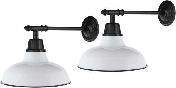 Palmariggi White Outdoor Wall Sconce