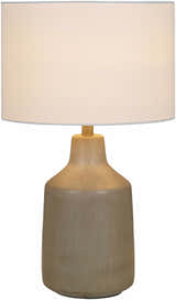 Quezon Beige Resin Table Lamp