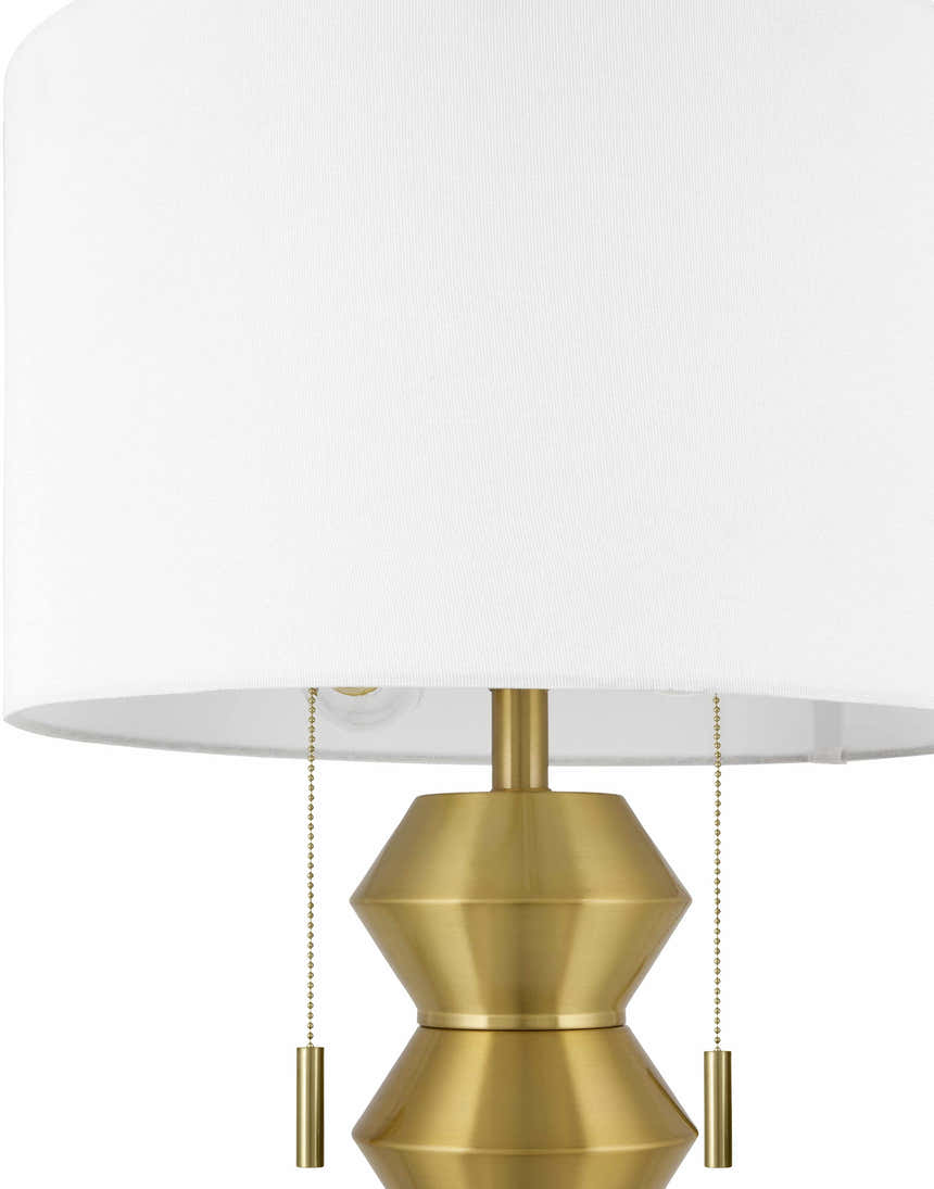 Fijui Brass Modern Table Lamp with Iron Base