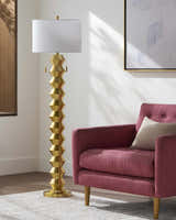 Fijui Brass Modern Table Lamp with Iron Base