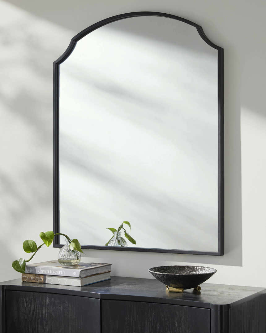Mugia Black Mirror with Iron Base