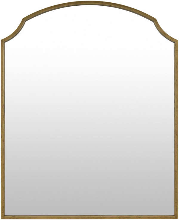 Catai Gold Mirror with Iron Base