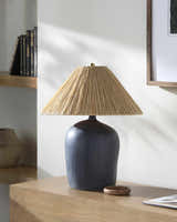 Renswoude Black Table Lamp