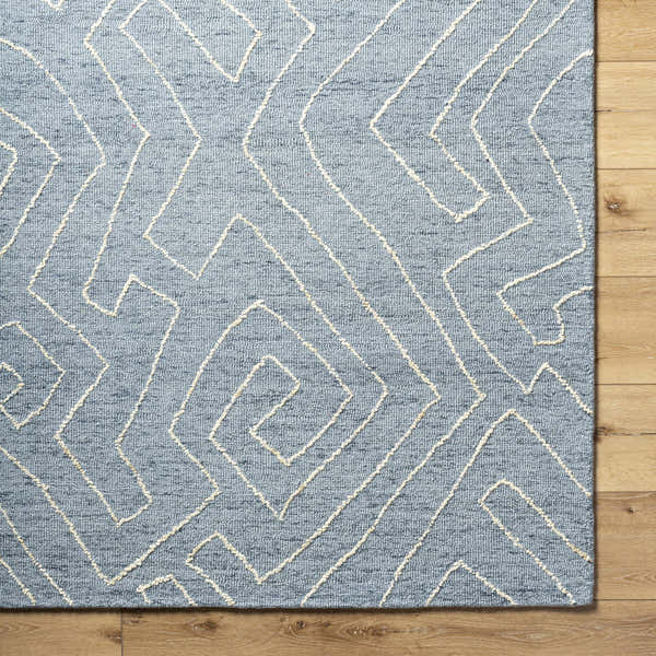 Sample Raffi Slate Blue Area Rug - Clearance