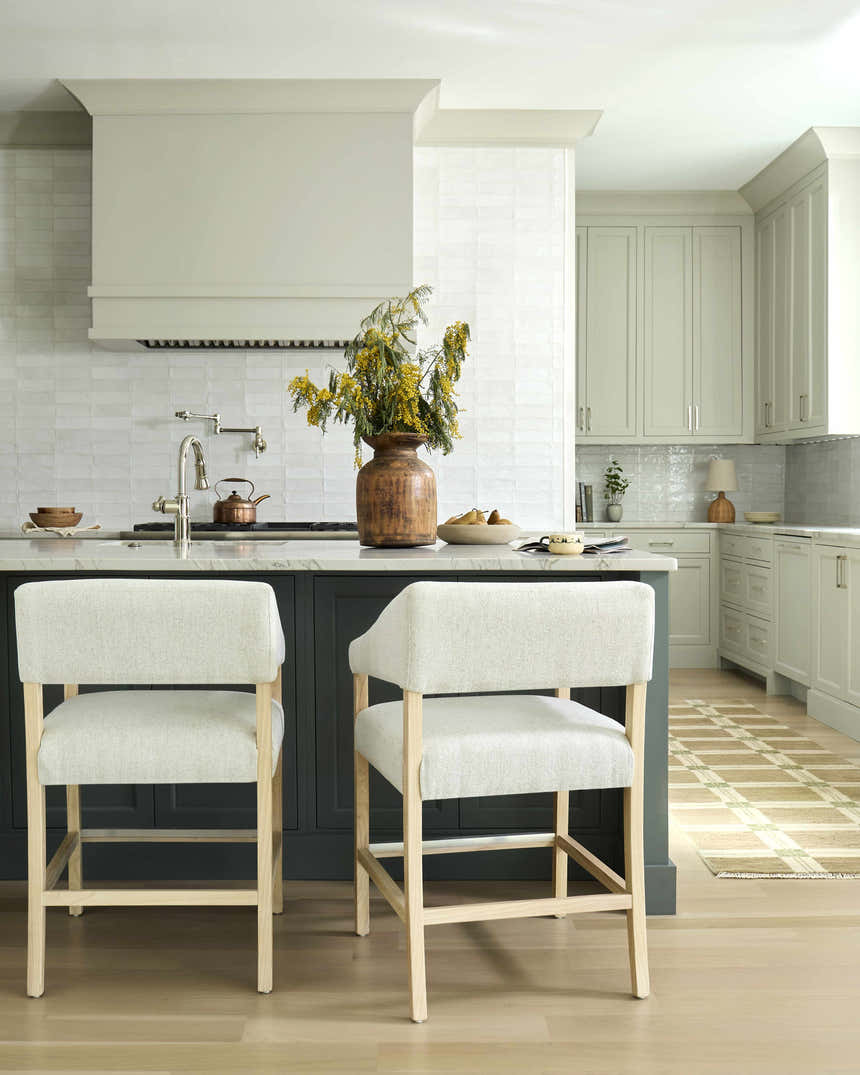Ratchaburi Peach Stool - Clearance