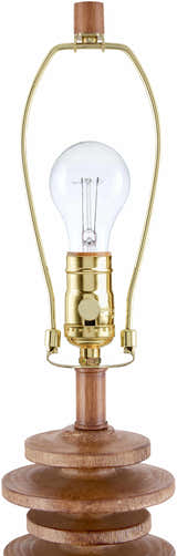Rich Orange Traditional Table Lamp for bedside or console tables
