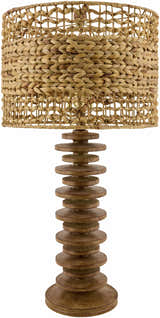 Rich Orange Traditional Table Lamp for bedside or console tables