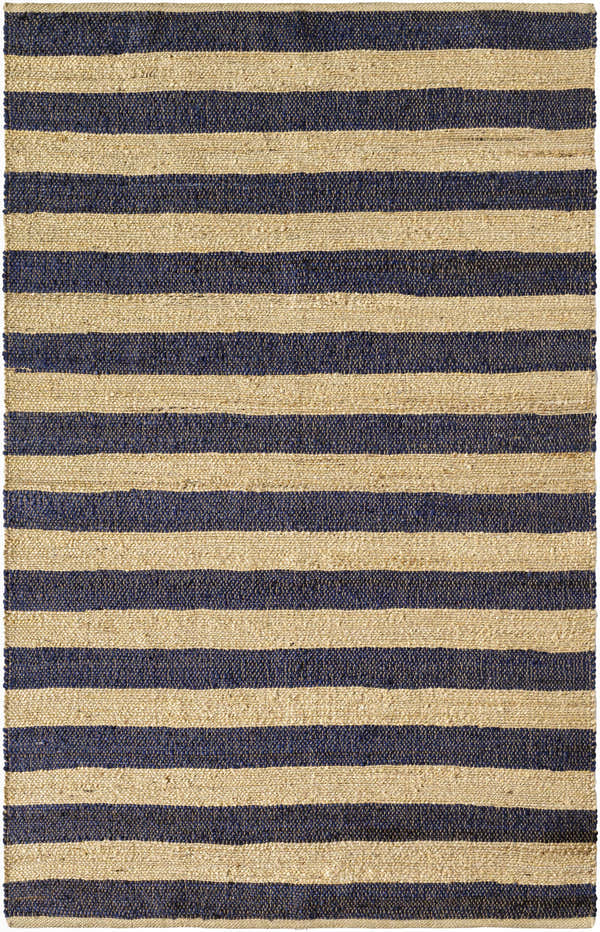 Sample Ilkay Beige & Black Jute Area Rug - Clearance