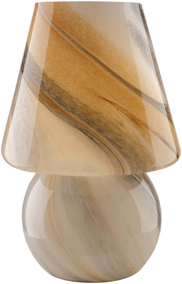 Salindres Dark Red Table Lamp