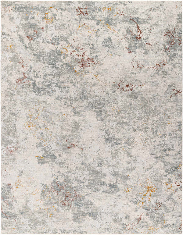 Sample Edana Textured Rug with Fringes