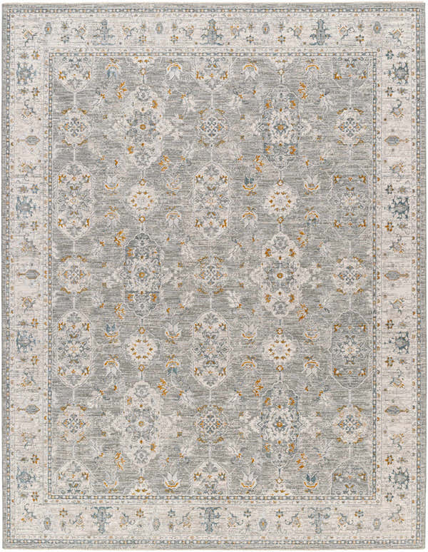 Sample Hafsa Textured Rug with Fringes