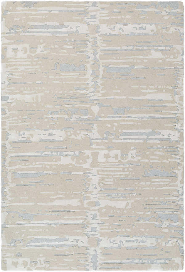 Sample Kadin Cream Abstract Area Rug - Clearance