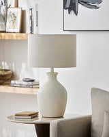 Singureni White Table Lamp