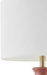 Singureni Brick Red Table Lamp
