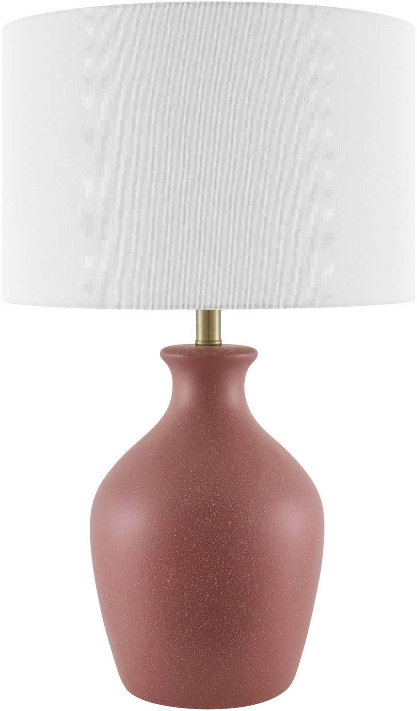 Singureni Brick Red Table Lamp