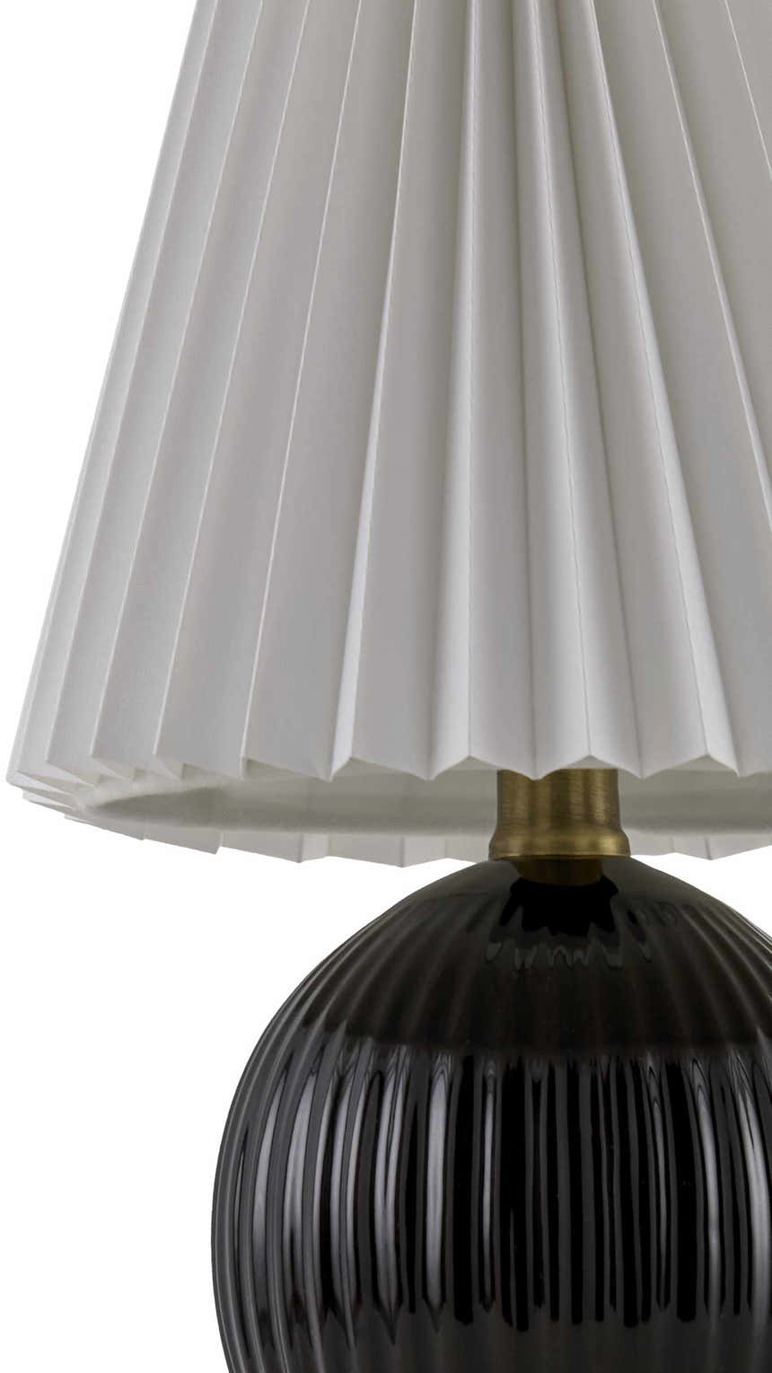 Shahrekord Black Table Lamp