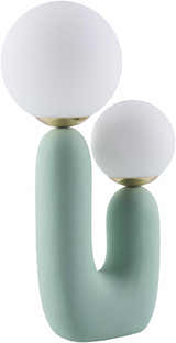 Sovramonte Green Table Lamp