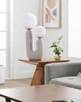Sovramonte Cream Table Lamp