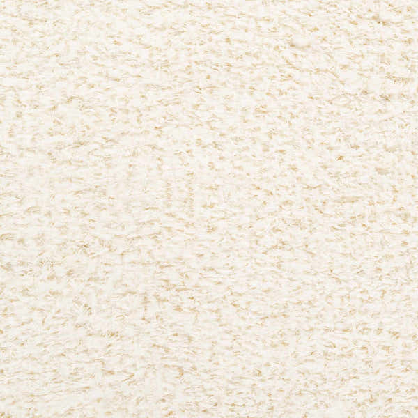 Sample Siari Solid Cream Plush Rug