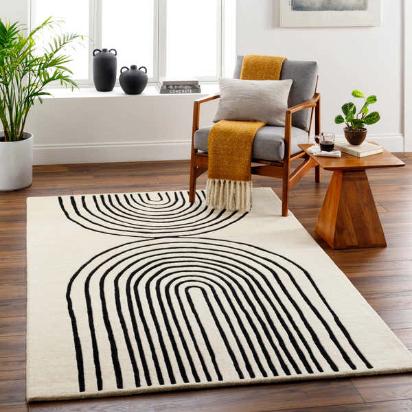 Sample Fuat Cream Area Rug - Clearance