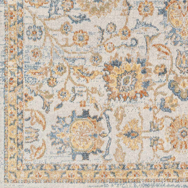 Sample Dion Washable Floral Rug - Clearance